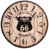 horloge murale route 66