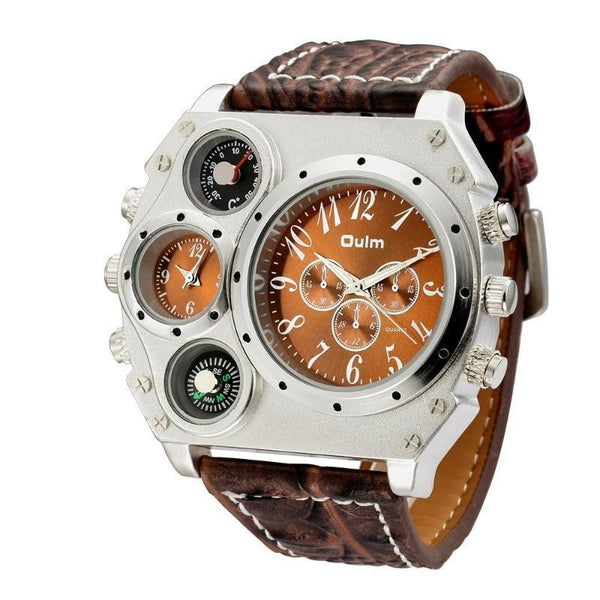 montre boussole homme