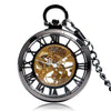 montre gousset transparente