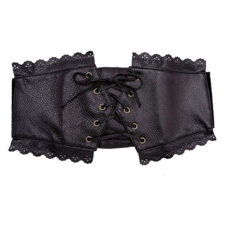 ceinture serre taille cuir femme