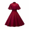 robe vintage rouge