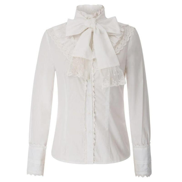 chemisier nœud papillon femme