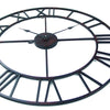 Horloge Murale noir et métal