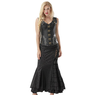 jupe gothique longue femme