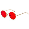 lunettes de soleil vintage rouge ronde pas cher