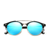 lunettes de soleil femme verres bleus