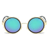 lunettes de soleil effet miroir coloré