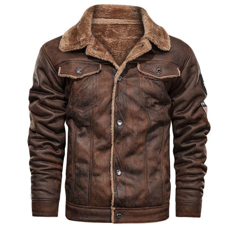 Veste En Cuir Synthétique Pour Homme Style Gothique Steampunk – Coupe Ajustée Col Montant – Look Années 80 Punk Moto