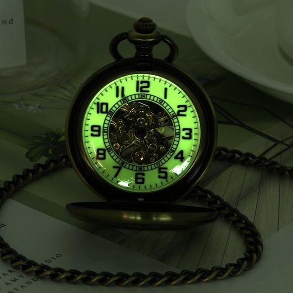 Montre de poche lumineux
