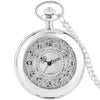 Montre à gousset pendentif femme argent