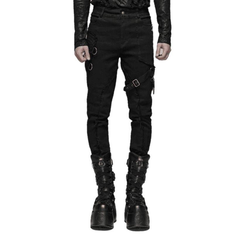 pantalon punk gothique homme