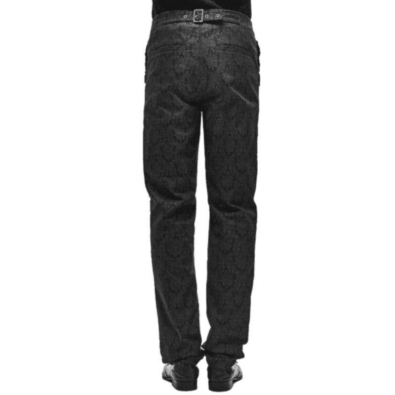 Pantalon Victorien Steampunk Gothique Homme - Style Vintage Médiéval - Pour Cosplay, Fête, Halloween - 5