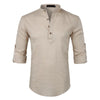 chemise col mao homme