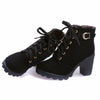 bottines femme noir talon