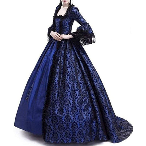 robe gothique bleue