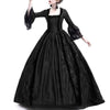 robe victorienne noire