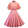 robe vintage rose