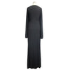 robe longue noire gothique