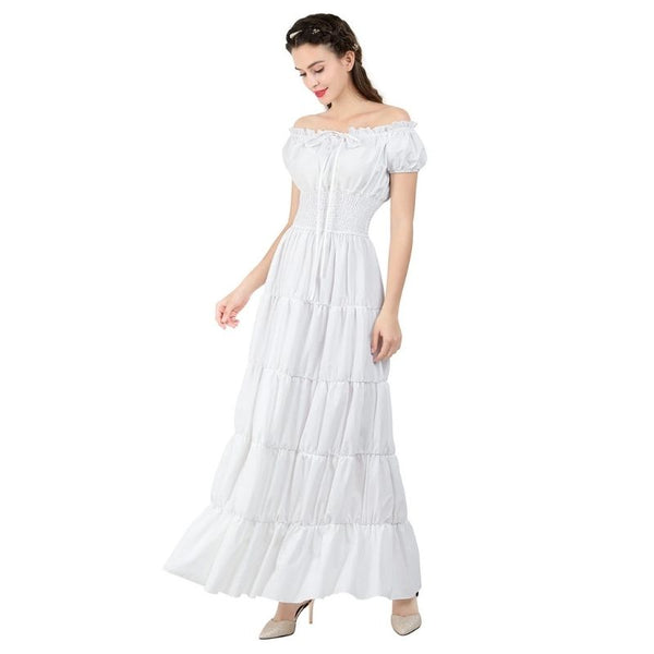 robe victorienne blanche