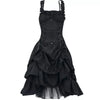 Robe victorienne gothique noire