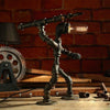 robot steampunk lamp