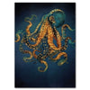 Tableau Steampunk Octopus