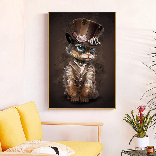 peinture tableau steampunk