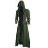 veste longue steampunk verte avec capuche