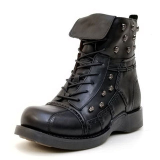 bottines moto homme cuir