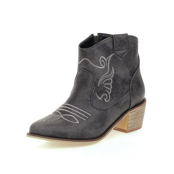 bottines western femme
