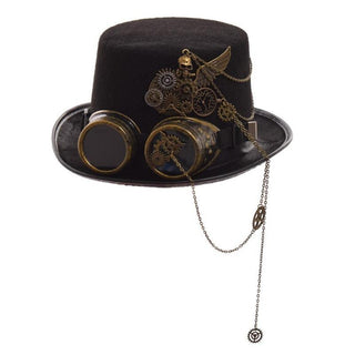 Chapeau Lunette Steampunk 