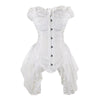 corset victorien blanc
