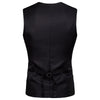gilet costume homme noir