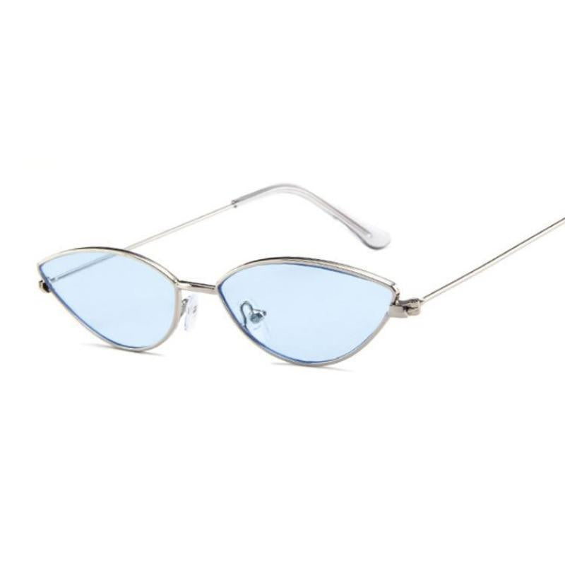 Lunettes De Soleil œil De Chat En Peluche - Monture Velours Doux, Style Y2K Punk - Accessoire Fête, Mascarade, Tendance Femme