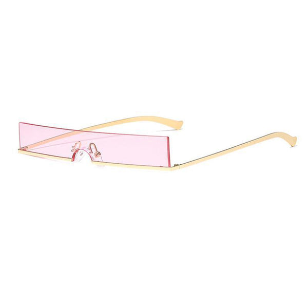 Lunette de Soleil Rectangulaire Inversée Femme