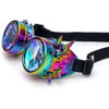 lunettes kaléidoscope avec rivets