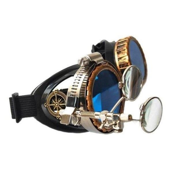 lunette steampunk retro homme