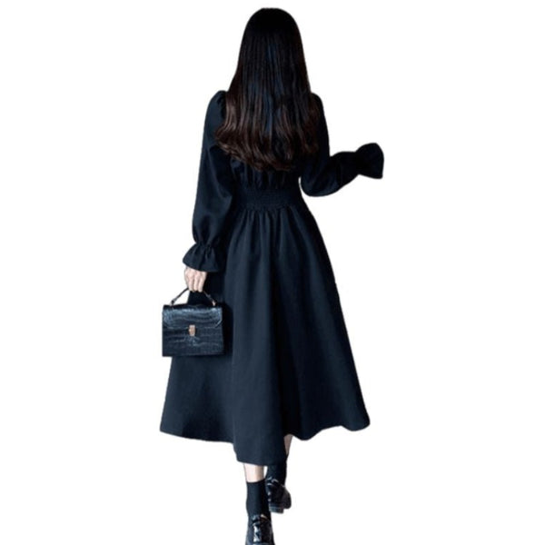 robe japonaise noir