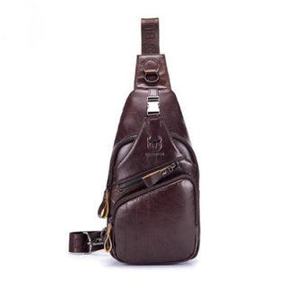 sac de poitrine cuir homme