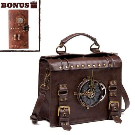 sac horloge steampunk